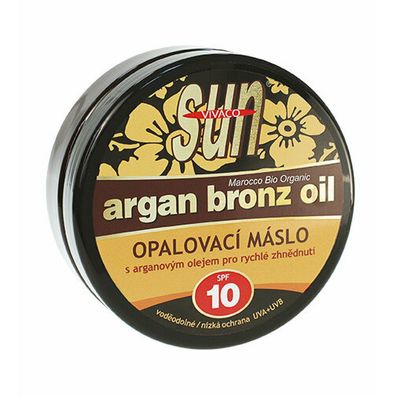 Vivaco SUN Bräunungsbutter mit Bio-Arganöl SPF 10 200ml