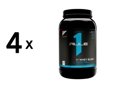 4 x Rule1 R1 Whey Blend (2lbs) Fruity Cereal