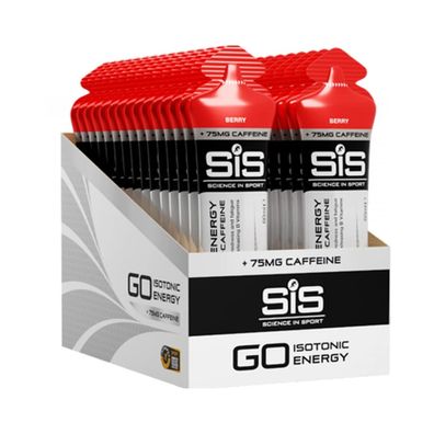 SIS GO Energy + Caffeine Gels (30x60ml) Berry