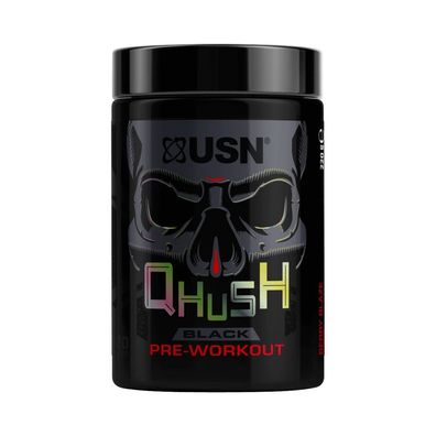 USN QHUSH Pre-Workout (20 serv) Berry Blaze
