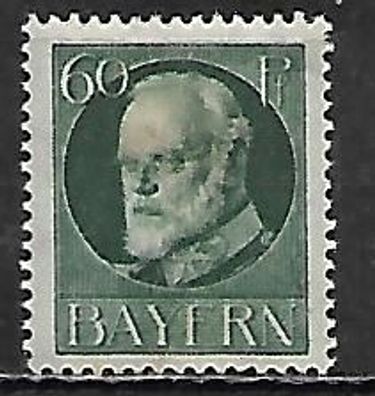Altdeutschland Bayern postfrisch Michel-Nummer 102IIA