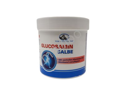 4,78 Euro pro 100ml Glucosamin Salbe vom Pullach Hof 250 ml