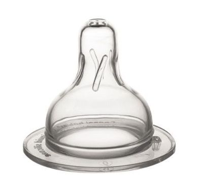 Canpol Mini Silikon Sauger für Babyflaschen, 1 Stück