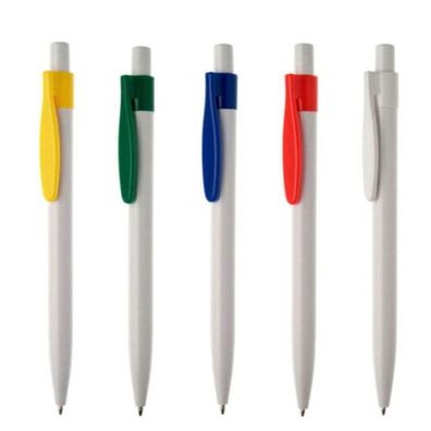 161008 - 100 Stück Kugelschreiber aus Plastik mit Ihrem Logo, Werbeaufdruck, Werbung,
