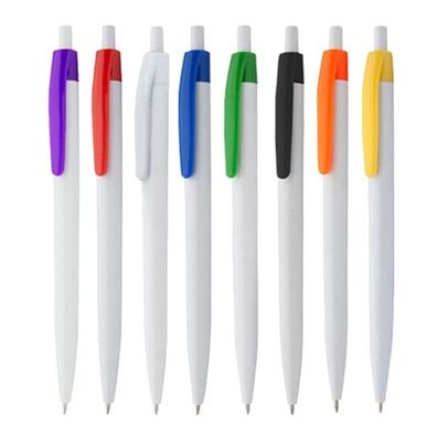 161046 - 100 Stück Kugelschreiber aus Plastik mit Ihrem Logo, Werbeaufdruck, Werbung,