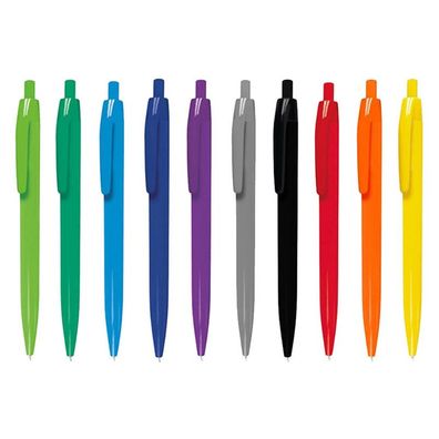161047 - 100 Stück Kugelschreiber aus Plastik mit Ihrem Logo, Werbeaufdruck, Werbung,