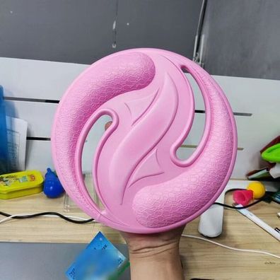 Frisbee Suppleness Interaktives Spielzeug für Outdoor-Sportarten für Kinder, rosa