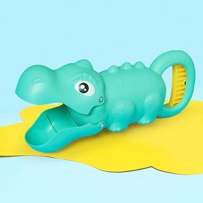 Kinder Spielzeug für draußen am Meer, Strand, Dinosaurier-Clip, blau