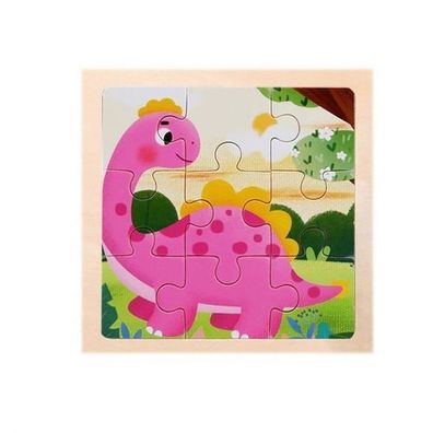 Lernspielzeug Dinosaurier-Puzzle für Kinder