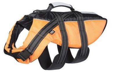 Hundeschwimmweste RukkaPets - Safety Life Vest orange