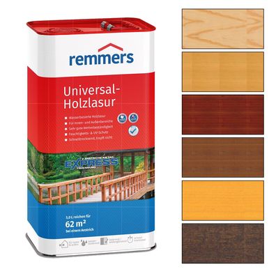 Remmers Universal-Holzlasur für Innen und Aussen - 5L Farbwahl