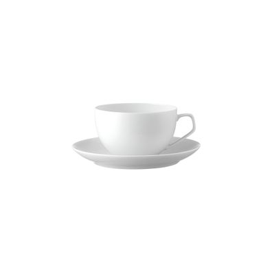 Kombitasse 2-tlg. - Rosenthal TAC Gropius WEISS - 11280-800001-14770 - Kaffeetasse Te