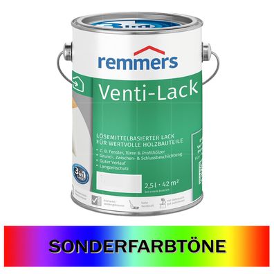 Remmers Venti-Lack 3in1 Sonderton Decklack Fensterlack 2.5L Farbwahl