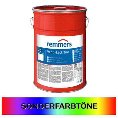Remmers Venti-Lack 3in1 Sonderton Decklack Fensterlack 20L Farbwahl