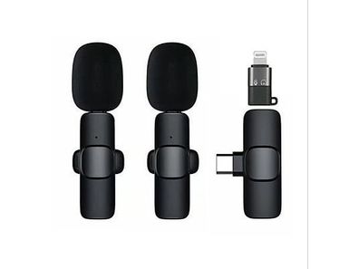 MiniDrahtloses Mikrofon - Kabellos Bluetooth Handy Ansteckmikrofon für TikTok&YouTube