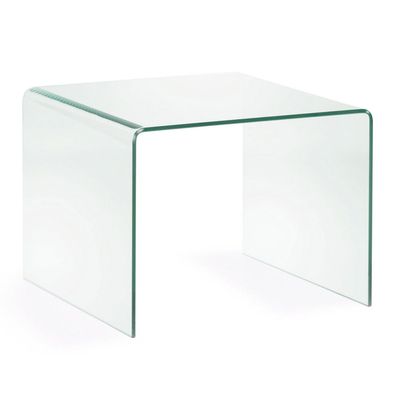 Beistelltisch Burano aus Glas 60 x 60 cm