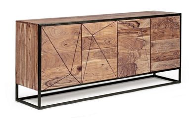Sideboard Egon 175 x 76 x 40 cm Akazie