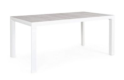 Tisch Mason 160 x 90 x 74 cm Aluminium und Keramik