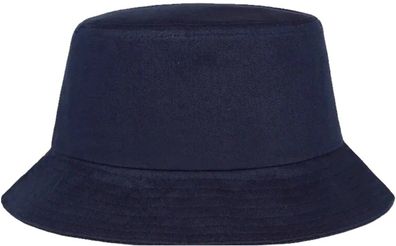 Einfarbiger Dunkelblauer Unisex Fischerhut - Hüte Sonnenhüte Eimerhüte Bucket Hats