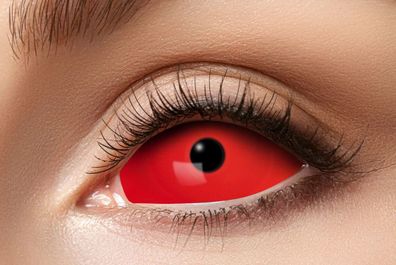 S12 6-Monats Sclera Kontaktlinse Red