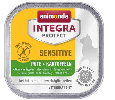 Animonda Integra Protect Nassfutter mit Truthahn und Kartoffeln, 100g