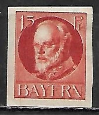 Altdeutschland Bayern postfrisch Michel-Nummer 115B
