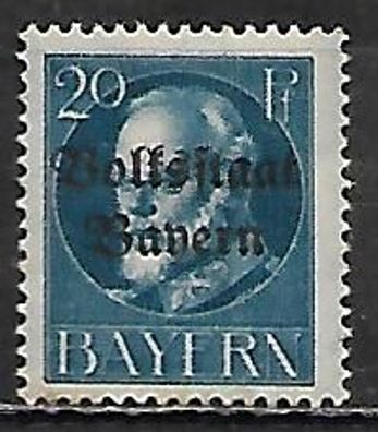 Altdeutschland Bayern postfrisch Michel-Nummer 121A