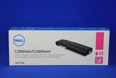Dell 593-BBBS V4TG6 Toner Magenta C2665 -A