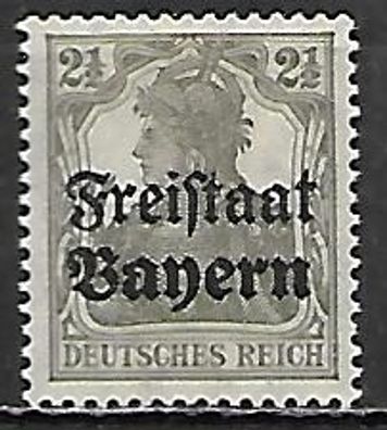 Altdeutschland Bayern postfrisch Michel-Nummer 136
