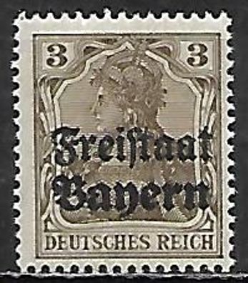 Altdeutschland Bayern postfrisch Michel-Nummer 137