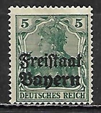 Altdeutschland Bayern postfrisch Michel-Nummer 138