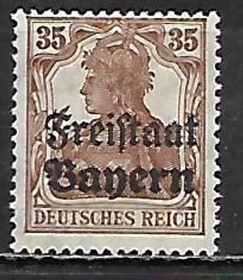 Altdeutschland Bayern postfrisch Michel-Nummer 144