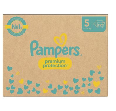 Pampers Premium Protection Gr.5 Junior 11-16kg MonatsBox