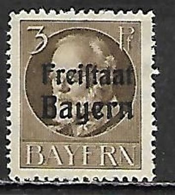 Altdeutschland Bayern postfrisch Michel-Nummer 152A