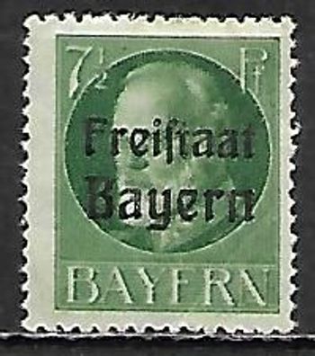 Altdeutschland Bayern postfrisch Michel-Nummer 154A