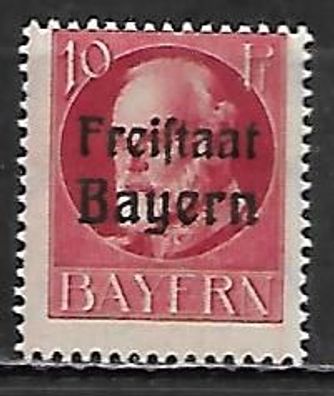 Altdeutschland Bayern postfrisch Michel-Nummer 155A