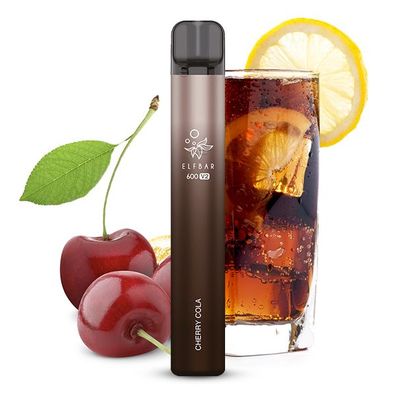 Elfbar 600 V2 Cherry Cola Einweg E-Zigarette CP 20 mg