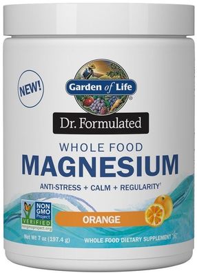 Dr. Formulated Whole Food Magnesium, Orange - 197g