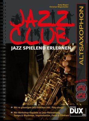Jazz Club, Altsaxophon (mit 2 CDs), Andy Mayerl