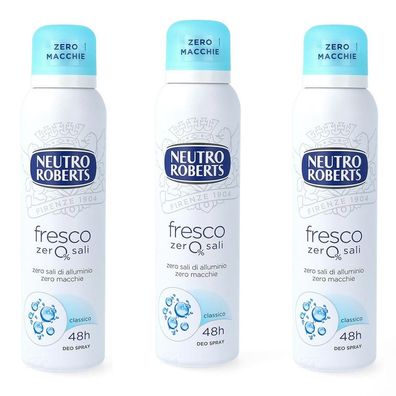 Neutro Roberts deo fresco - frisch und antibakteriell 3x 150 ml