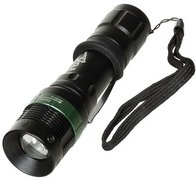 Fox Outdoor Stablampe "Tactical" Taschenlampe schwarz mit Handschlaufe