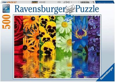 Ravensburger - Puzzle 500 Floral Reflections - Ravensburger -... - ...