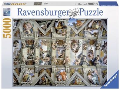 Ravensburger - Puzzle 5000 Sistine Chapel - Ravensburger - (Spielwaren ...