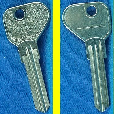 Schlüsselrohling Börkey 1237 für verschiedene FAB / Skoda