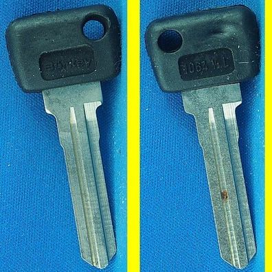 Schlüsselrohling Börkey 1064 1/2 L PS 72 Kunststoffkopf für Yushin / Ford, Mazda