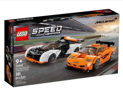 Lego 76918 - Speed Champions McLaren Solus GT And McLaren F1 LM - LEGO ...