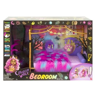 Mattel - Monster High Clawdeen Wolf Bedroom - Mattel HHK64 - (Spielwaren...