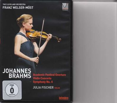 Johannes Brahms (1833-1897) - Violinkonzert op.77 - - (DVD Video / Classic)