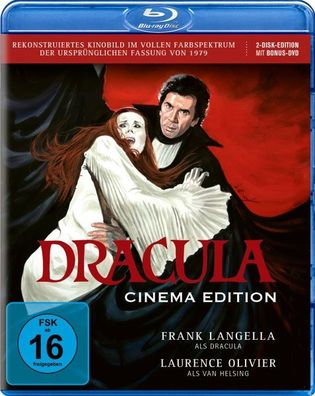 Dracula (1979) - Cinema Edition (BR) Min: 109/ DD/ WS 2Disc - Koch Media - (Blu-ray