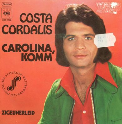 7" Costa Cordalis - Carolina komm